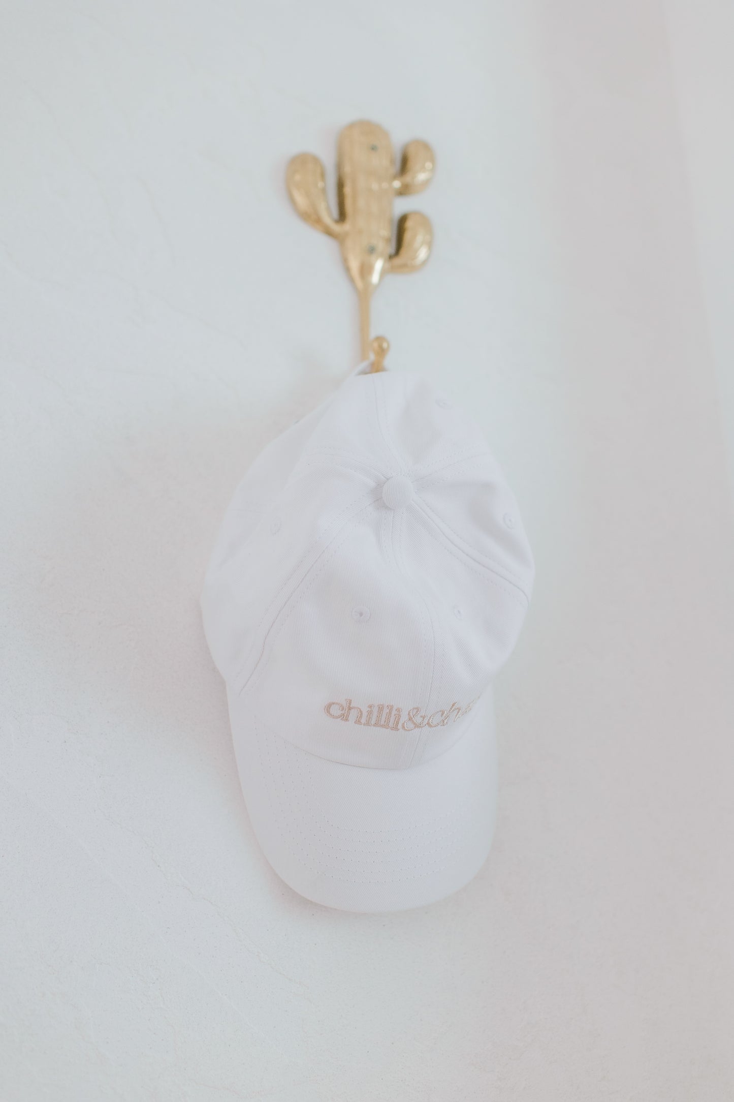 C&C White Dad Cap