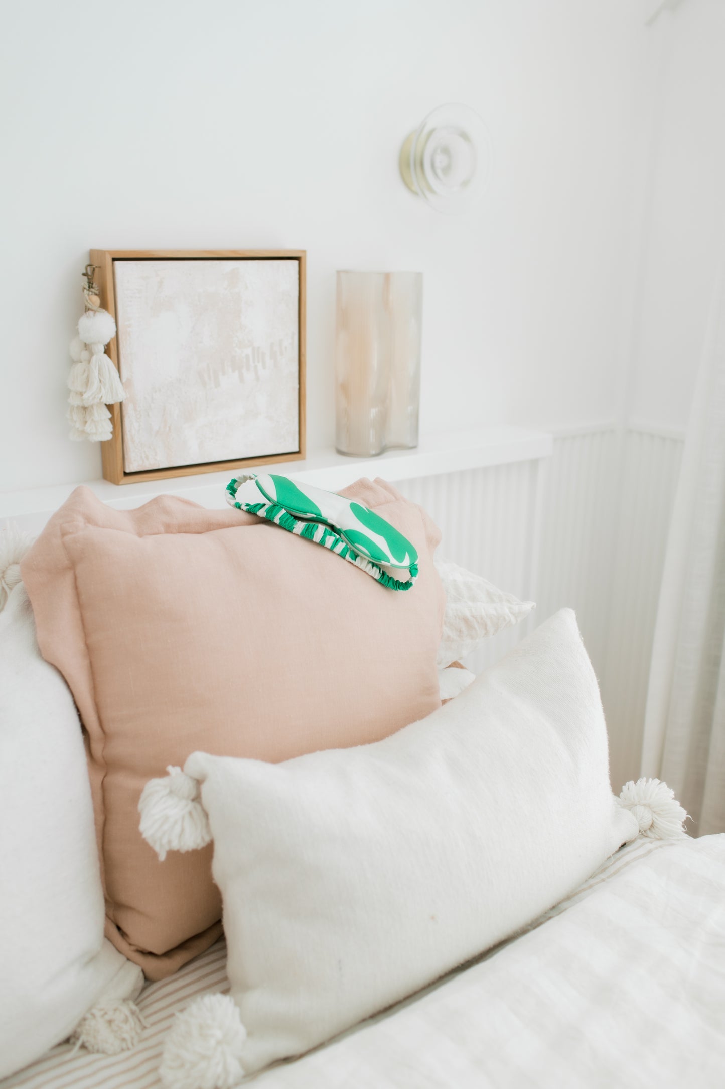Bamboo Eye Mask | Palm Springs Green