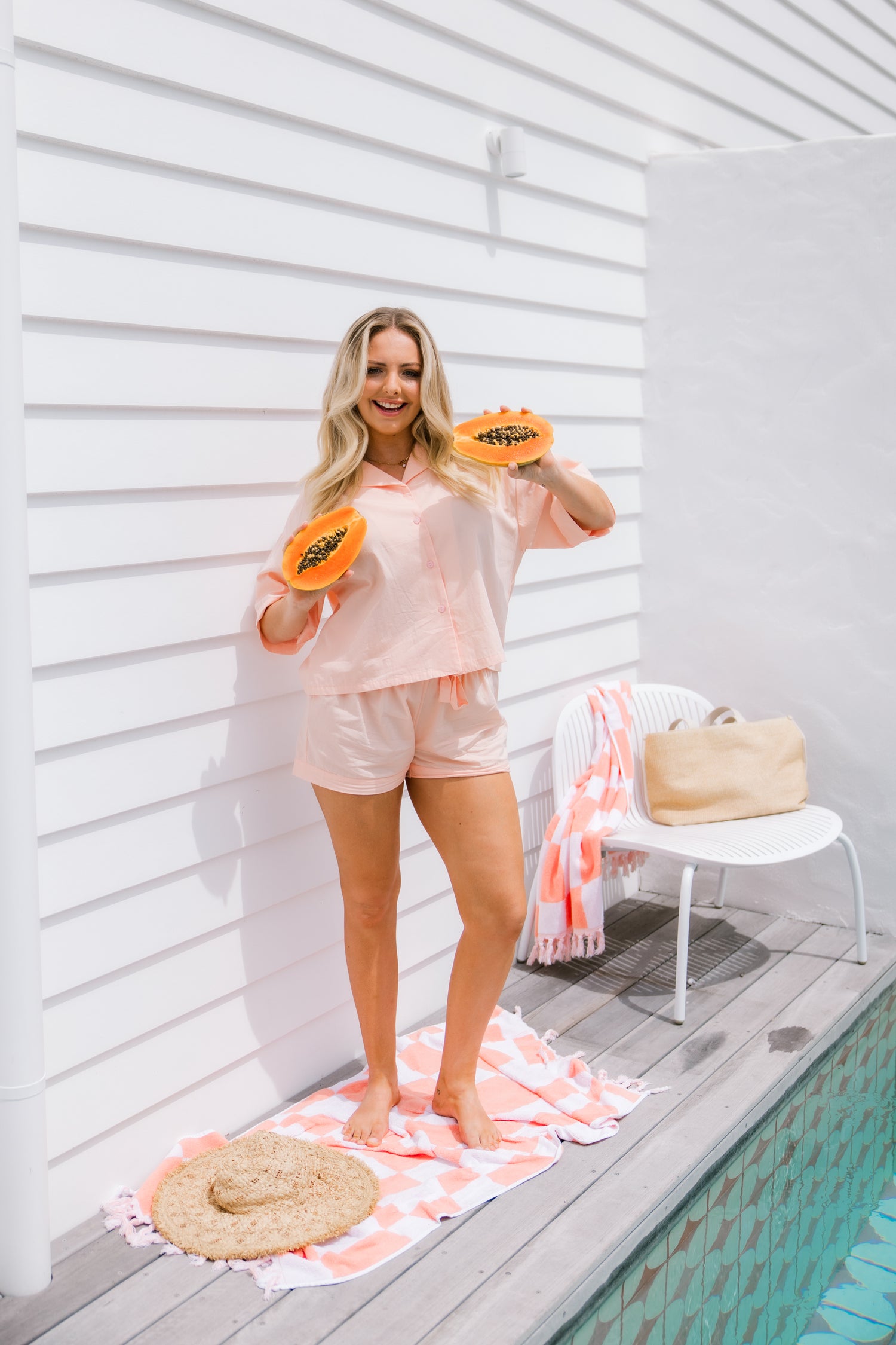 Margot Set | Peach